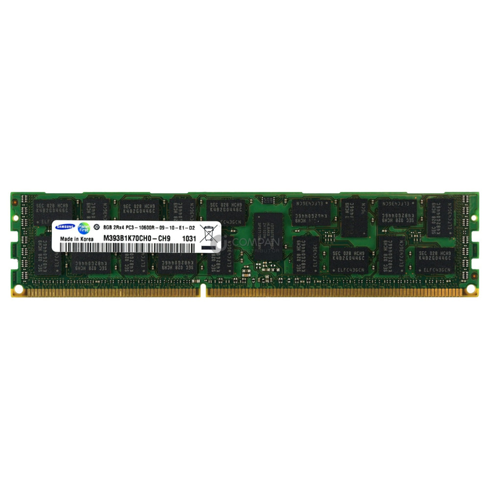 M393B1K70CH0-CH9 SAMSUNG MEMORY 8GB 2RX4 PC3 10600R DDR3 -